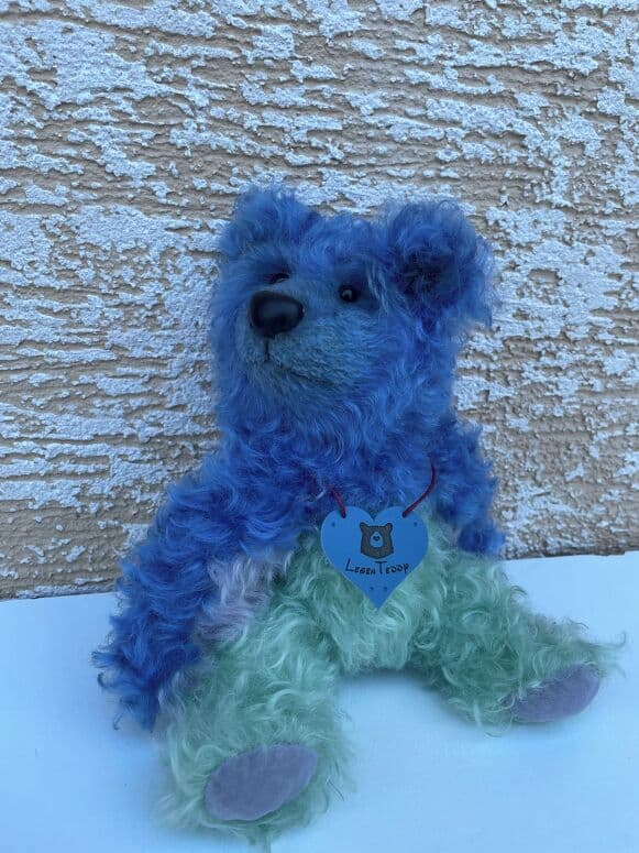 Full-body view of Mr. Blu Berry, view 3